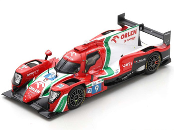 Oreca 07 Gibson #9 PREMA ORLEN TEAM 2nd LMP2 24h Le Mans 2022 R. Kubica L. Delétraz L. Colombo 1/18 Spark