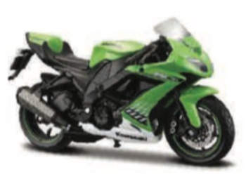 Kawasaki Ninja ZX-10R 2004 1/18 Maisto