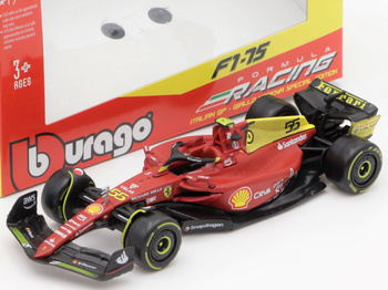 Carlos Sainz Ferrari F1-75 2022 Italian GP Giallo Modena Special Edition F1 #55 1/43 Bburago