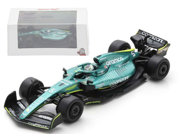 Sebastian Vettel Aston Martin AMR22 Aston Martin Aramco Cognizant F1 Team 2022 #5 1/64 Spark