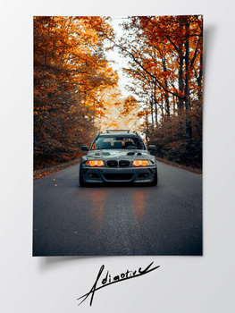 BMW 3 E46 Plakat