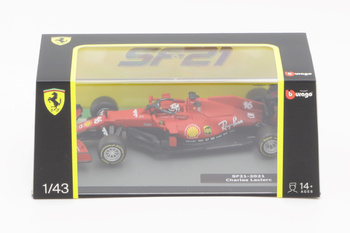 Charles Leclerc Ferrari SF21 Scuderia Ferrari F1 2021 #16 1/43 Bburago