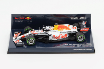 Max Verstappen Red Bull Racing Honda RB16B #33 2nd Place Turkish GP 2021 1/43 Minichamps