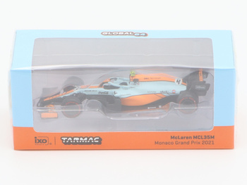 Lando Norris McLaren MCL35M Monaco GP 2021 #4 1/64 Tarmac Works