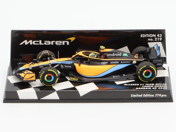 Lando Norris McLaren MCL36 Bahrain GP 2022 #4 1/43 Minichamps