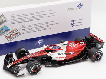 Valtteri Bottas Alfa Romeo F1 Team ORLEN C42 GP Emilia Romagna 2022 #77 1/18 Solido