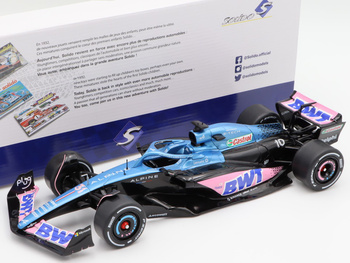 Alpine A523 Presentation Launch Livery 2023 Blue Ocon Gasly 1/18 Solido