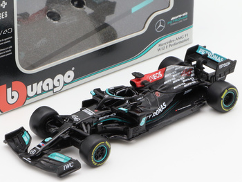 Lewis Hamilton Mercedes-AMG W12 F1 #44 1/43 Bburago