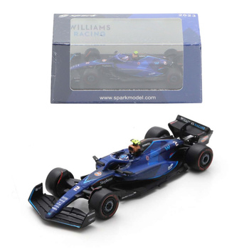 Logan Sargeant Williams FW45 #2 Williams Racing Bahrain GP 2023 1/64 Spark