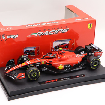 Carlos Sainz Ferrari SF-23 2023 F1 #55 1/18 Bburago