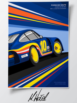 Porsche 935 Sunoco Plakat