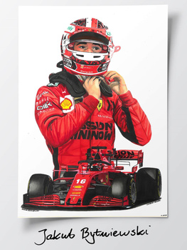 Ferrari SF1000 Plakat Charles Leclerc