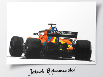 McLaren MCL33 Plakat Fernando Alonso