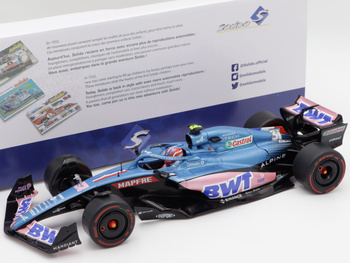 Esteban Ocon Alpine A522 BWT Alpine F1 Team Australian GP 2022 #31 1/18 Solido