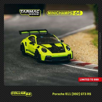 Porsche 911 (992) GT3 RS Acid Green 1/64 Tarmac Works