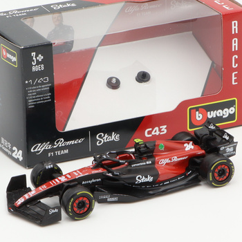 Zhou Guanyu Alfa Romeo F1 Team Stake C43 #24 1/43 Bburago